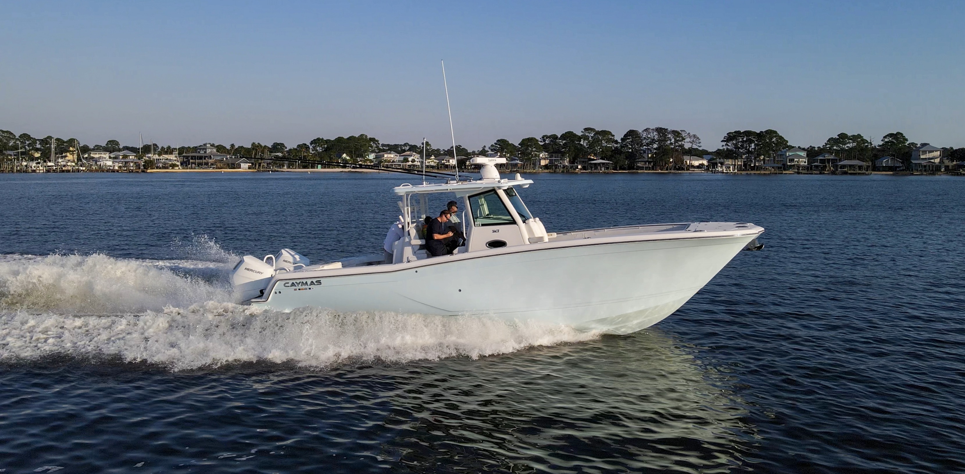2025 Caymas 34 CT 34-foot boat for sale at TMD Marine in Orange Beach, AL — photo 2