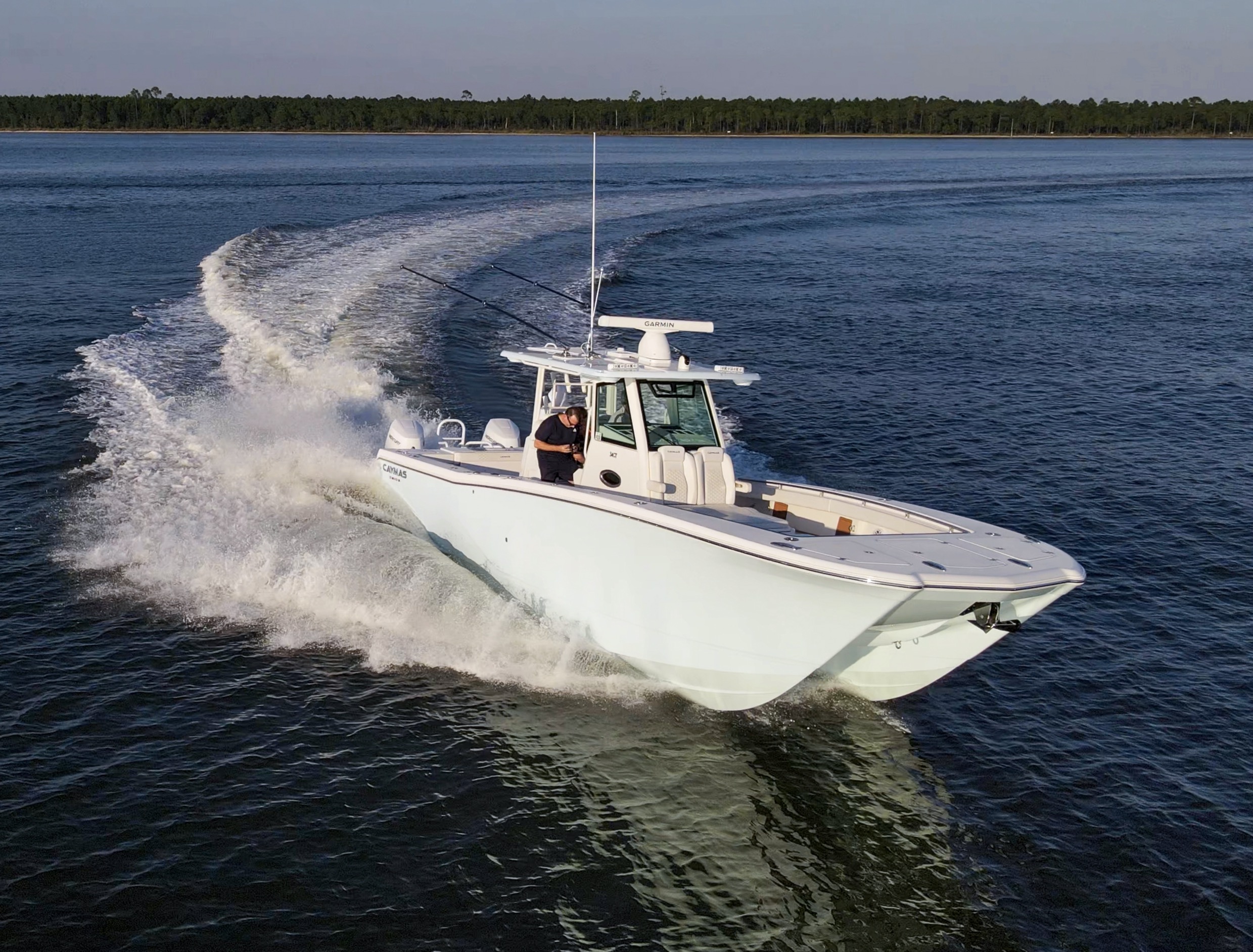 2025 Caymas 34 CT 34-foot boat for sale at TMD Marine in Orange Beach, AL — photo 4