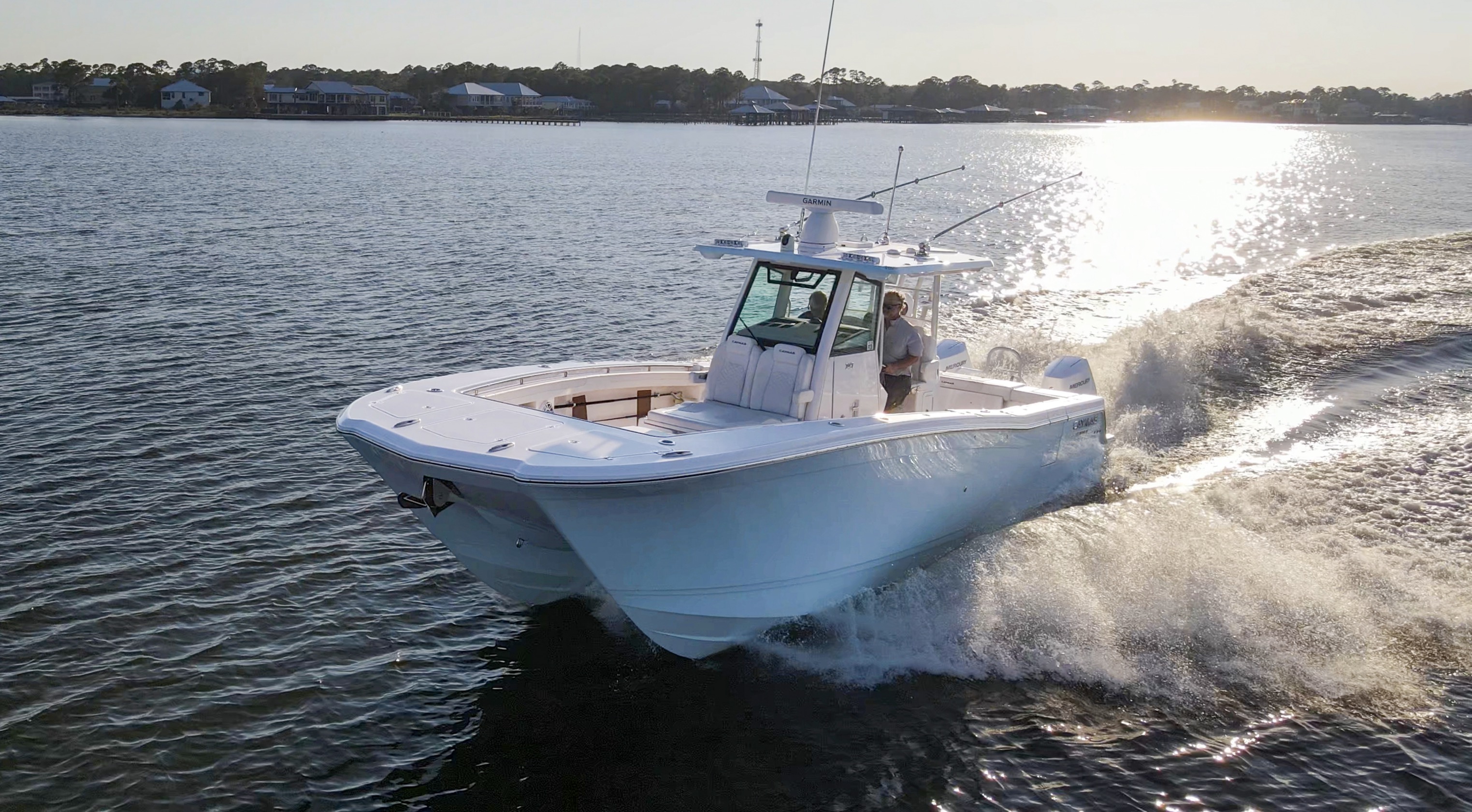 2025 Caymas 34 CT 34-foot boat for sale at TMD Marine in Orange Beach, AL — photo 6
