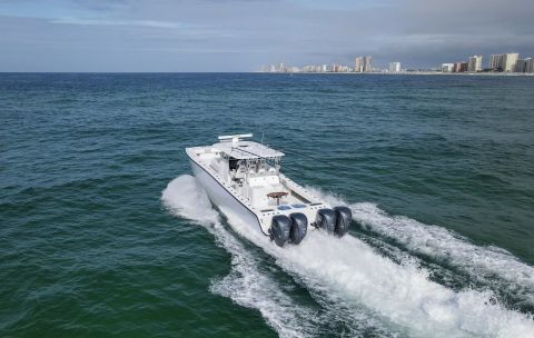 2025 Freeman 42LR 42-foot boat for sale at TMD Marine in Orange Beach, AL — photo 2